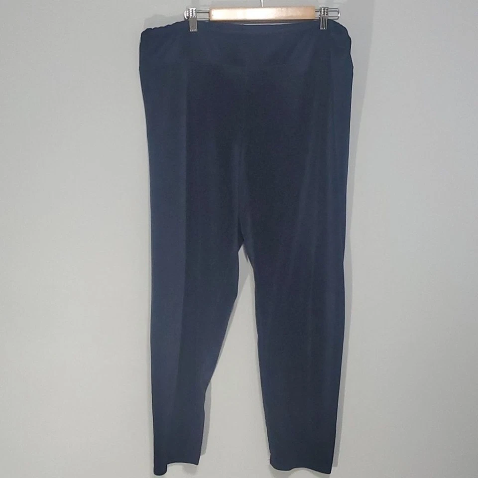 Cuddl Duds Pantalones Mujer Talla 3X Azul Doble Felpa Terciopelo Ropa de Salón Pantalones Foto 1 de 4