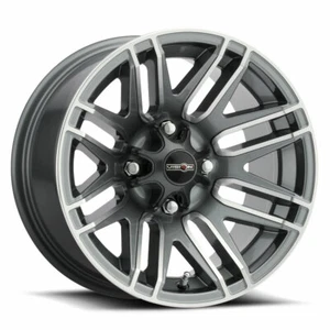 12x7 Vision 112 Assault 4x156 +2.5 Gunmetal Machined Face Rims (Set of 4) - Picture 1 of 2