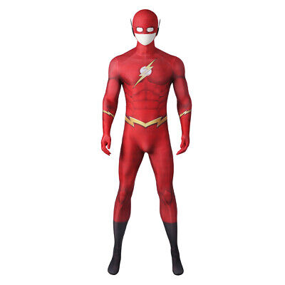 The Flash Jason Garrick Costume Cosplay Abiti Halloween Festa Abito Carnevale • 64.51€