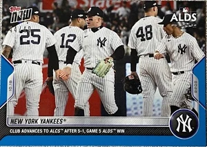 2022 Topps NOW #1098 NY Yankees avanzan a ALCS 44/49- ¡Envío gratis! - Imagen 1 de 2