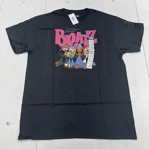 Bratz Black Graphic Short Sleeve T-Shirt Adult Size Large NEW Spencer’s - Picture 1 of 6