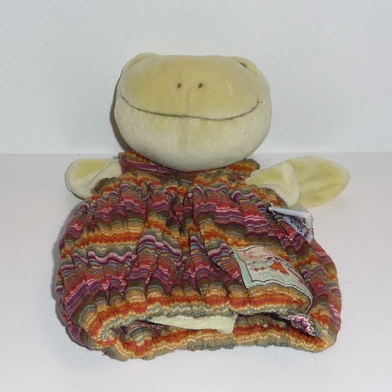 Doudou Grenouille Moulin Roty -  Collection la grande famille - Photo 1/1