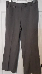 Jones New York Signature Petite Womens Gray Dress Pants 6P - Picture 1 of 8