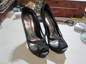 Pierre Dumas Women’s size 7 heels black - Picture 1 of 5