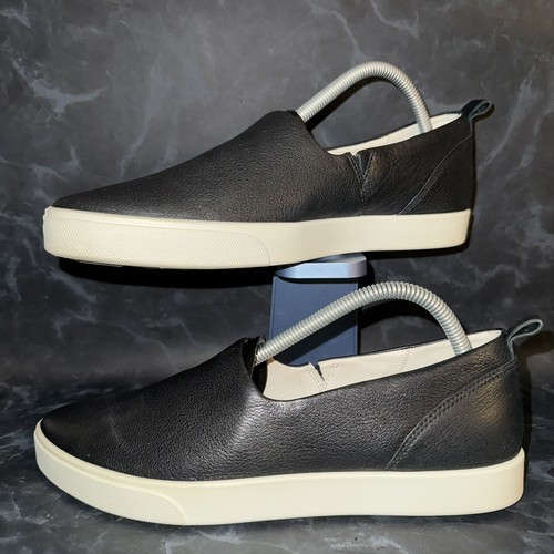 Mocassino a punta Ecco Gillian slip on moda pelle nera donna taglia 9