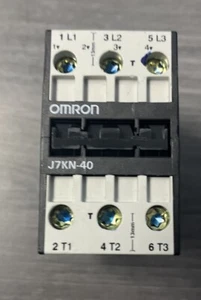 1 Omron J7KN-40 24D 3 Pole Contactor 18.5kW 24VDC - Picture 1 of 3