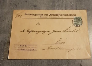 DEUTSCHES REICH COVER ENVELOPPE CIRCULED - Picture 1 of 2