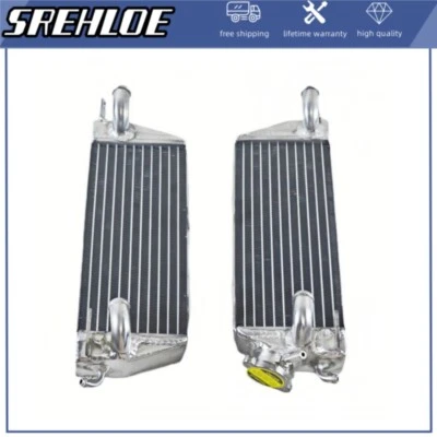 Radiador de aluminio para Husqvarna XC430 WR430 CR430 1987-1988/XC500 1984-1987 Foto 1 de 4