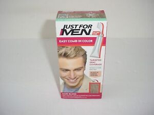 Just For Men Easy Comb-In Color Mens Hair Dye Dark Blond