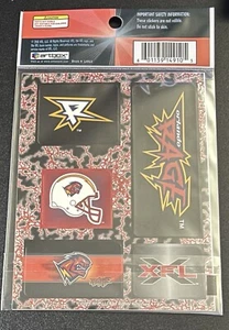 2001 Artbox XFL Super Size Stickers Orlando Rage Sticker Pack Sealed - Picture 1 of 2