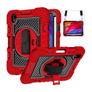 Heavy Duty Shockproof Stand Case For iPad 10th Gen 10.9/iPad (A16) 11th Gen 2025 - Picture 1 of 56
