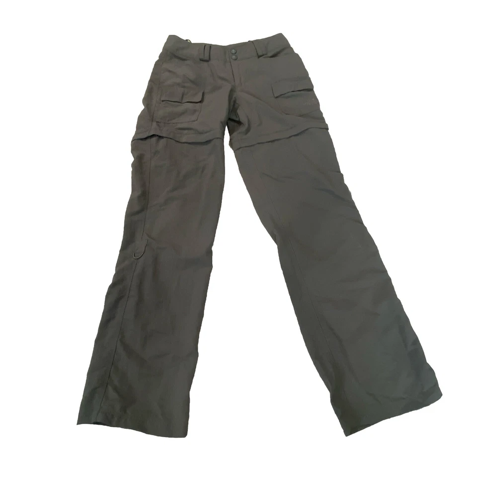 Pantalones Cortos Convertibles The North Face con Cremallera Talla 2 Reg Paramount Valley Gris Foto 1 de 4
