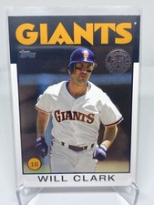 2021 Topps Series 1 1986 35th Anniv #86B-51 Will Clark San Francisco Giants