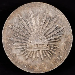 México - 8 Reales - 1887 Mo M.H. - Plata .903 - Imagen 1 de 2