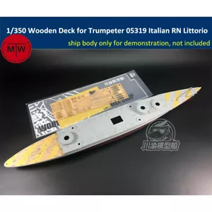 1/350 Wooden Deck Masking for Trumpeter 05319 Italian Battleship Littorio 1941 - Picture 1 of 8