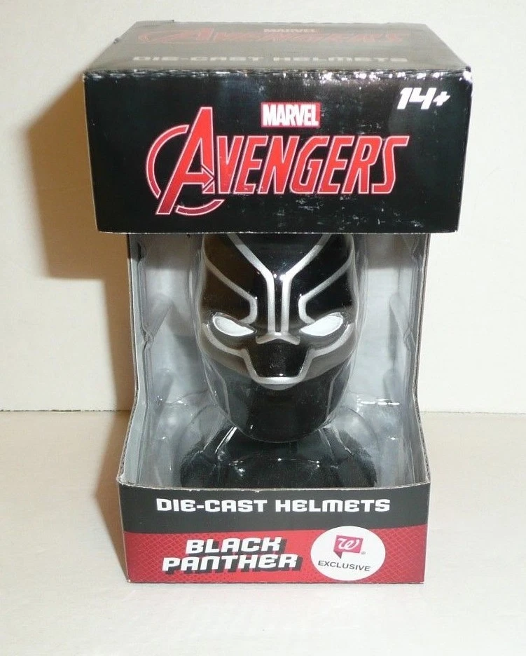 Marvel Avengers Black Panther Die Cast Helmet Walgreens Collectible