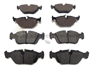 BMW E46 1998-2004 316 320 320D 323 325 FRONT & REAR BRAKE DISC PADS NEW SET - Picture 1 of 1