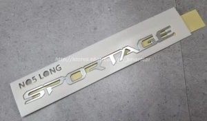 rear tailgate SPORTAGE emblem (fit on 2023 2024 2025 KIA Sportage) - Picture 1 of 1