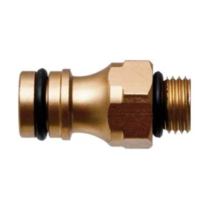 G1/4 Schlauch Schnellkupplung mit Außengewinde Schlauchstutzen Messing 13,16 mm - Bild 1 von 5