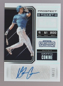 Griffin Conine 2018 Contenders Draft Picks Autograph Auto /99