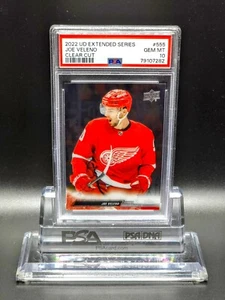Joe Veleno 2022-23 Upper Deck Extended Series Clear Cut #555 Gem PSA 10 - Picture 1 of 9