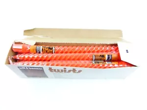 Scatola da 12 candele coniche vintage Will & Baumer Twists 12" - Foto 1 di 6