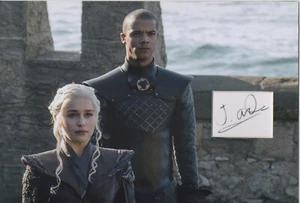 JACOB ANDERSON Signed 12x8 Photo Display GREYWORM In GAME OF THRONES COA - Picture 1 of 1