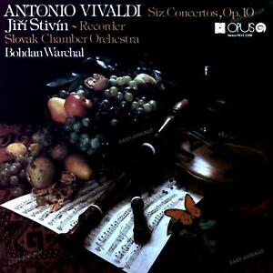 Vivaldi, Stivín, Slovak Chamber Orchestra, Warchal - 6 Concertos, Op. 10 LP '