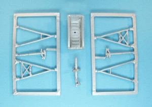 1/144 C-119 Boxcar, AC-119 metal landing gear set 14419 x for Roden - Picture 1 of 1
