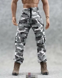 1/6 Soldier Trend Camouflage Pants for 12Inch Action Figure Model - Imagen 1 de 4