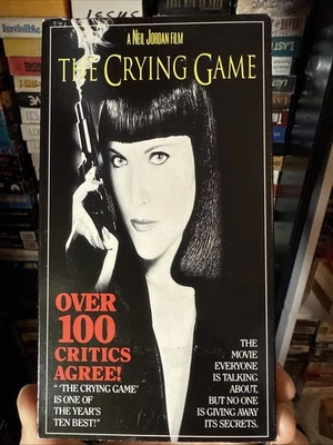 The Crying Game 1992 VHS Rare Original Release NON RENTAL LIKE NEW  - Image 1 of 4