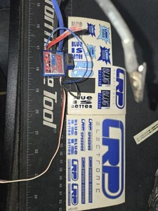 LRP QUANTUM 2 Competition Vintage 1/10 RC ESC BOX & Stickers. - Picture 1 of 4