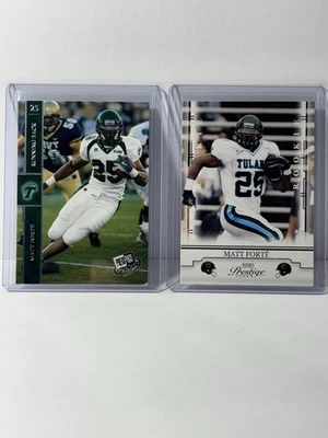 2x 2008 MATT FORTE ROOKIE CARDS (Playoff & PressPass) - Image 1 of 4
