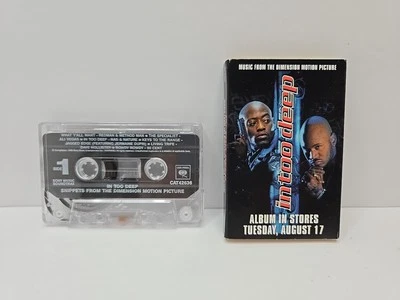 In Too Deep Soundtrack Snippets (Cassette, 1999) Promo Sampler - Hip Hop - Image 1 of 4