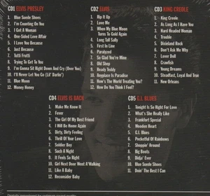 ELVIS PRESLEY "THE ANTHOLOGY" New SEALED - 5 CD BOX Set + BOOKLET - Picture 1 of 2