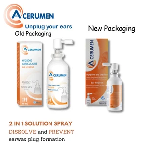 A-CERUMEN Ear Hygiene Spray 40ml – Dissolves & Removes Earwax - Picture 1 of 5