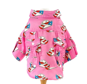 Perrandeo Jibaro Dog & Cat Guayabera | Pawtriot  BAD DOGGIE |  BAD BUNNY RAPPER - Picture 1 of 13