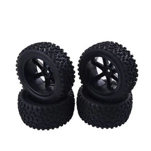 1/10 OFF-ROAD RC Buggy 4PCS 12mm hex Wheel/Tire Set For HPI/WLTOYS/REDCAT/HSP - Picture 1 of 4