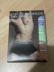Emporio Armani Men's Underwear 3-Pack Boxer Shorts Trunk Short Pant - Picture 1 of 5