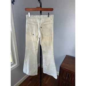 Levis 646 Mens Bell Bottoms Talon 42 Zipper Orange Tab Vintage Distress 29x29 - Picture 1 of 10
