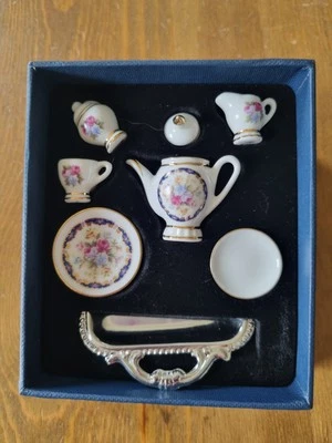 Reutter Porzellan Service Silbertablet - Bild 1 von 2