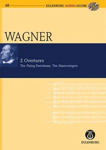Study Score for Wagner 2 Overtures WWV 63/WWV 96 Orchestra Sheet Music Book & CD - Picture 1 of 1