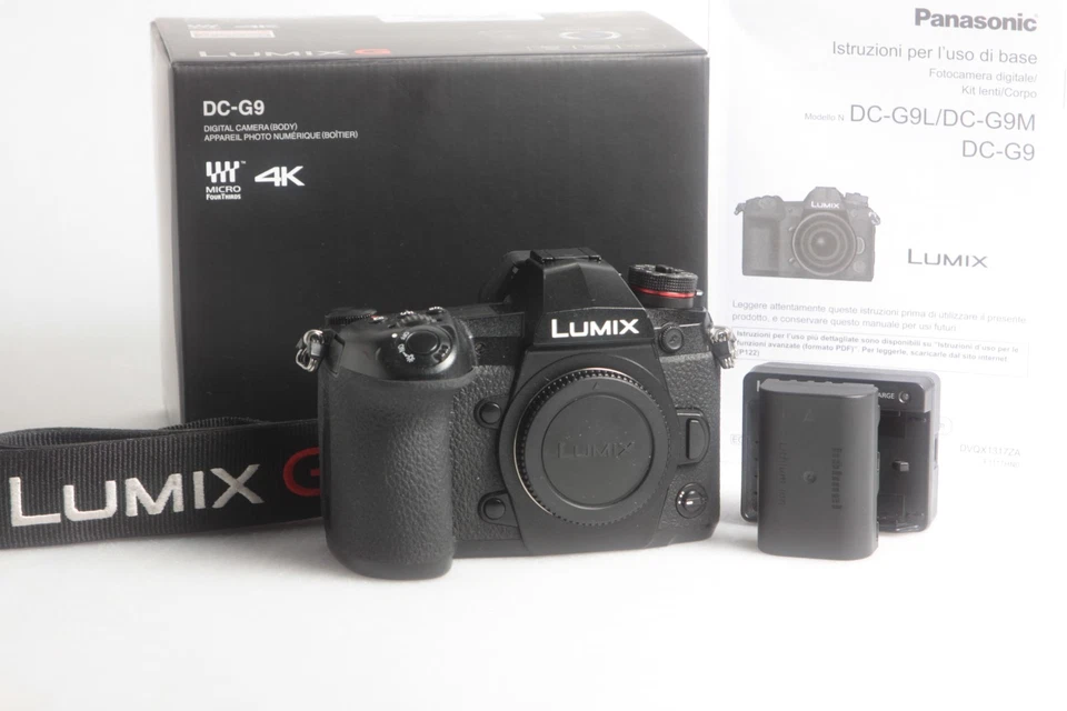 Panasonic Lumix DC-G9 Gehäuse Body DSLM Kamera - Bild 1 von 4