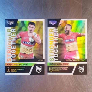 2024 NRL Elite Multicultural Round Team Set (2 Cards) Redcliffe Dolphins - Bild 1 von 2