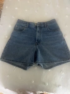 Pull&Bear Baggy Denim Women Shorts Size 4 - Picture 1 of 6