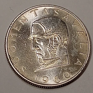 Finland  *1000 markka*1960 *Commemorative *Silver*cond.1++* - Picture 1 of 2