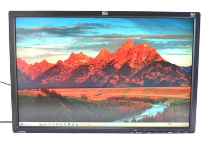 HP LP2475w 24" Widescreen LCD TFT 1920x1200 Monitor HDMI DPort DVI RCA No STAND - Image 1 of 4