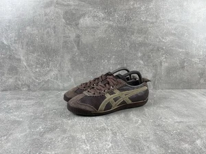 Onitsuka Tiger x MINI Cooper Mexico 66 Brown Suede Leather Sneakers Shoes US6/36 - Picture 1 of 11