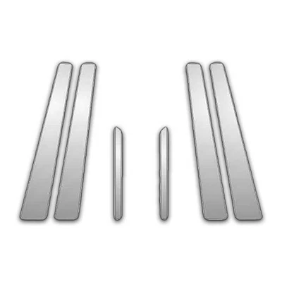 Postes de pilar cromados 4 puertas 6 piezas para Oldsmobile Aurora 00-05 Foto 1 de 4