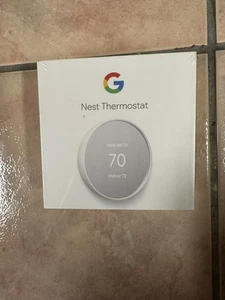 Google GA01334-US Nest Smart WiFi Termostato Nieve Nuevo - Imagen 1 de 2